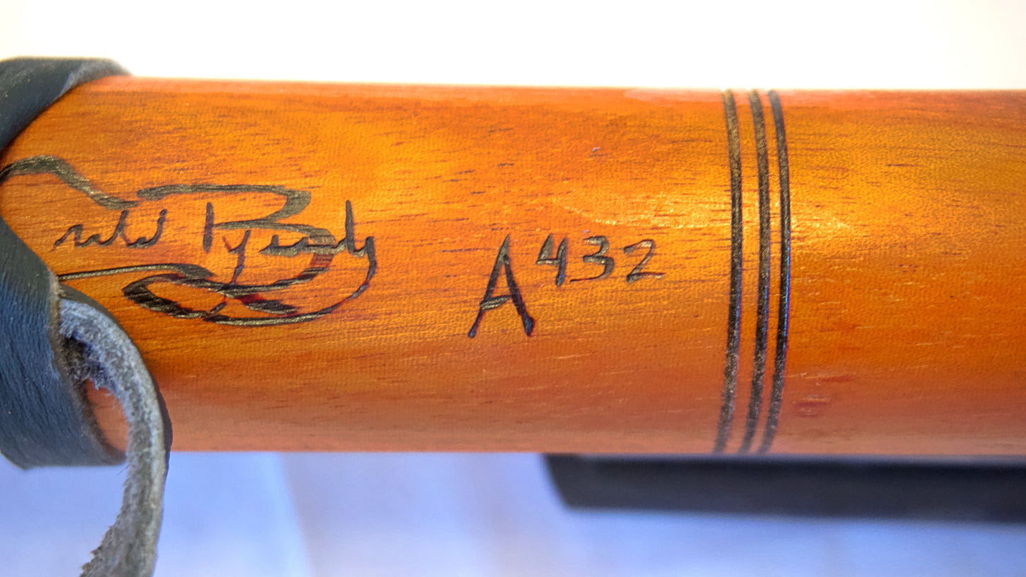 Native American Style Flute - Mahogany: A432