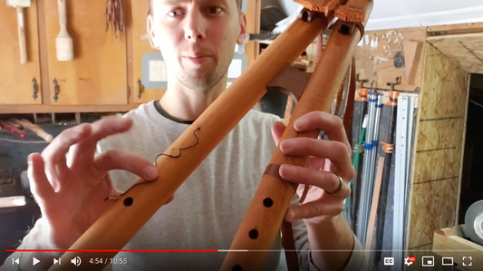 Low D Double Flute Tutorial