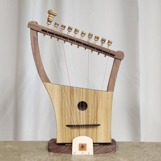 Megiddo Style Harp (King David) - Handmade in USA
