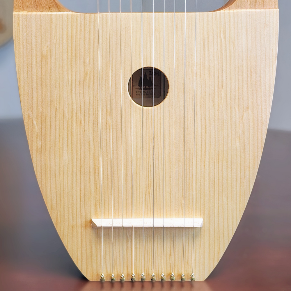David's Harp- 10 Stringed - Handmade in USA by Evergreen